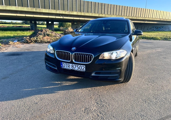 BMW Seria 5 cena 69900 przebieg: 142239, rok produkcji 2014 z Trzcińsko-Zdrój małe 436